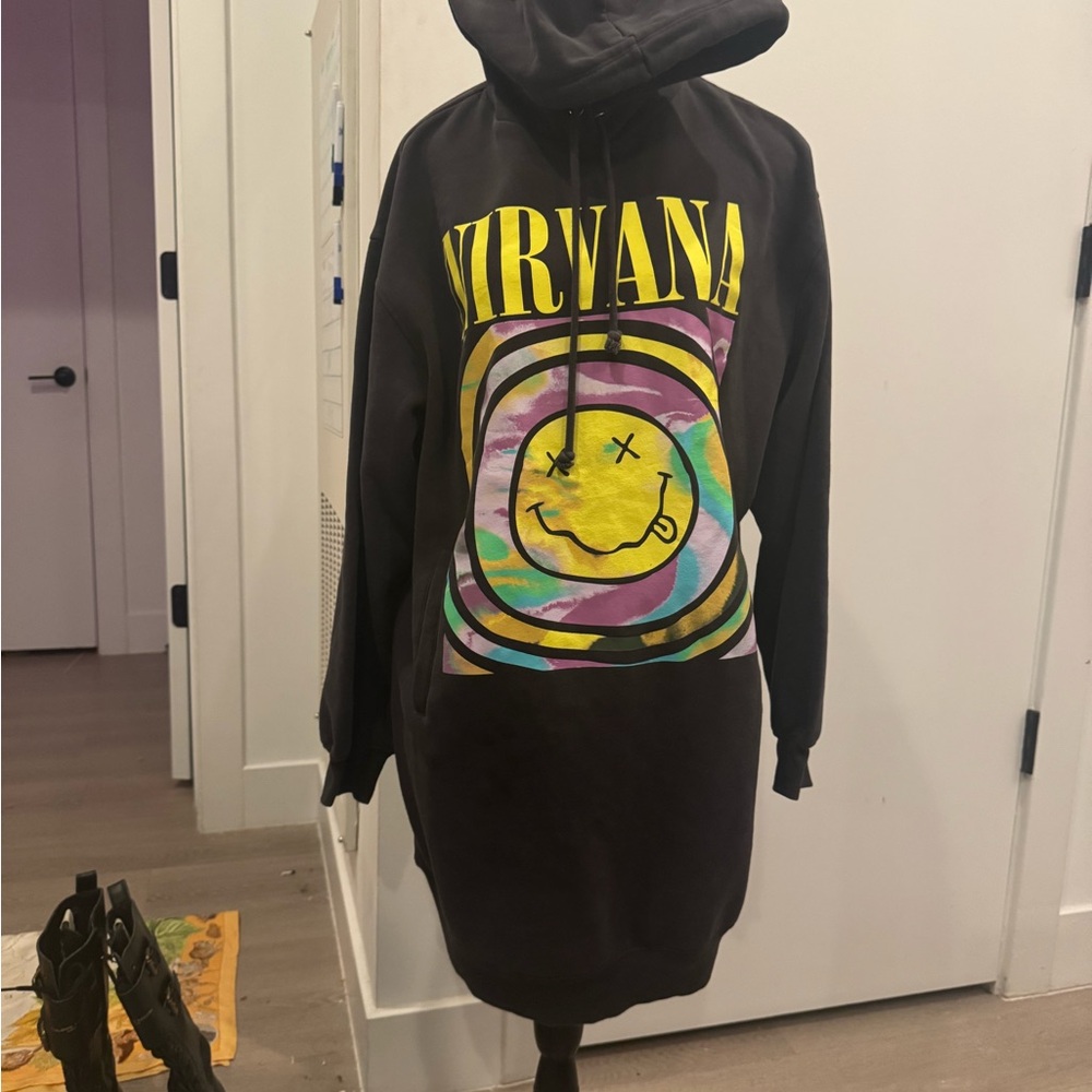 Chance to customize Nirvana hoodie dress